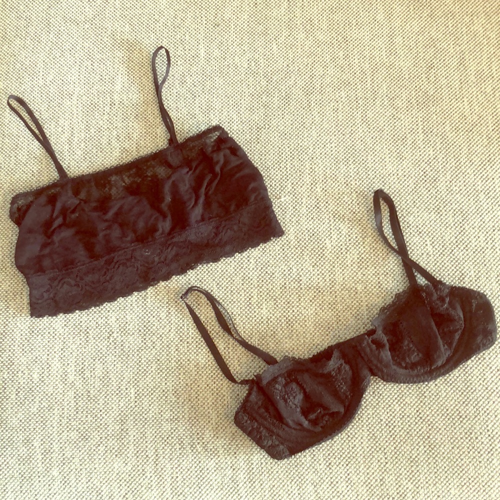 Forever 21 black bra bundle